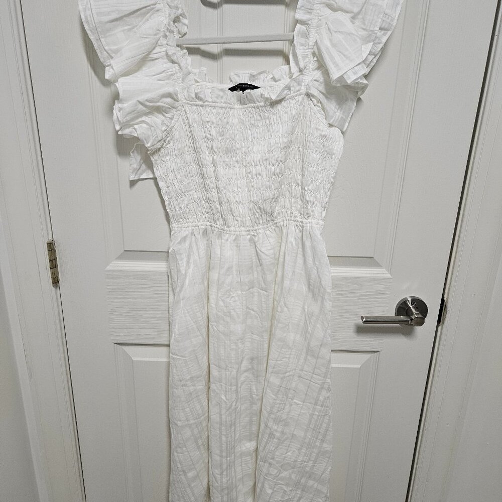 Banana Republic S White Dress Sleeveless